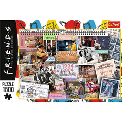 PUZZLE TREFL 1500 FRIENDS PAGINI DIN CALENDAR