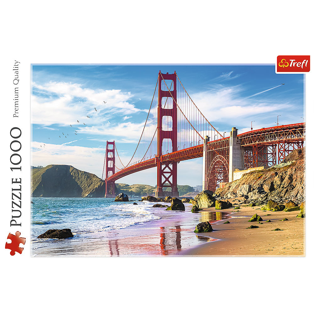 PUZZLE TREFL 1000 PODUL GOLDEN GATE SAN FRANCISCO