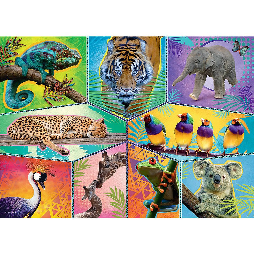 PUZZLE TREFL 200 ANIMAL PLANET O LUME EXOTICA