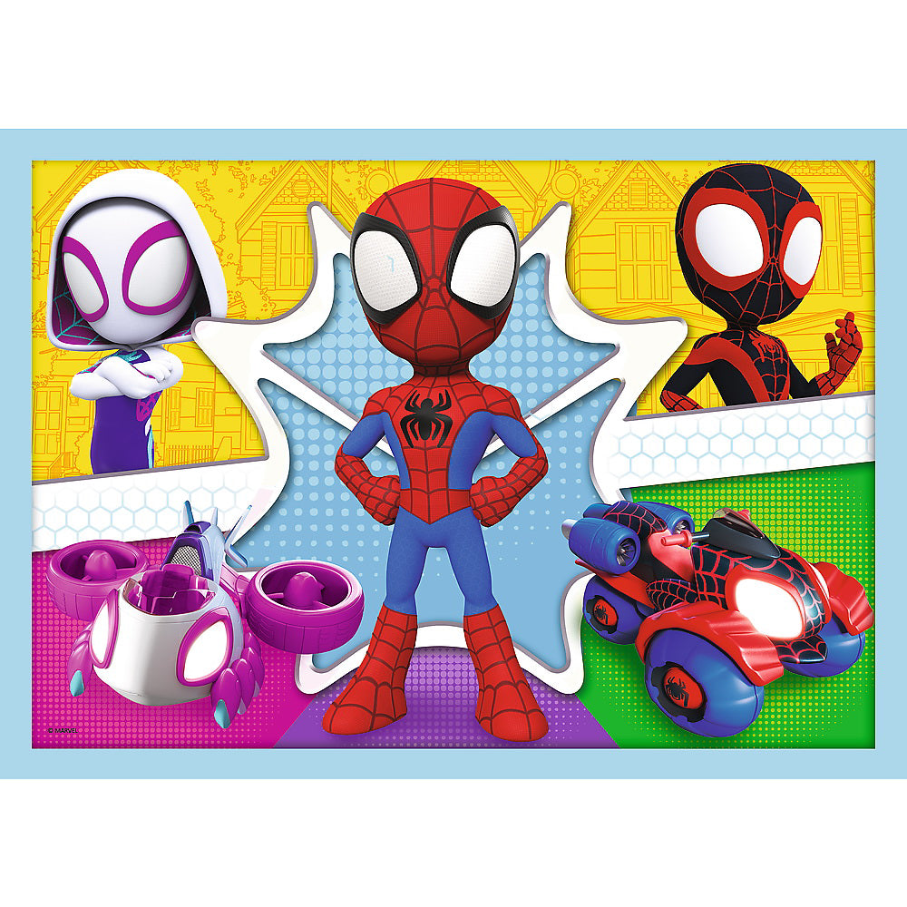 PUZZLE TREFL 4IN1 SPIDAY ECHIPA SPIDAY