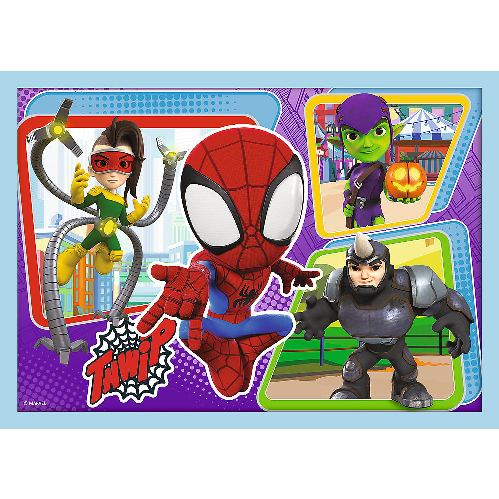 PUZZLE TREFL 4IN1 SPIDAY ECHIPA SPIDAY