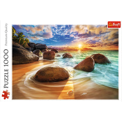 PUZZLE TREFL 1000 PLAJA SAMUDRA INDIA