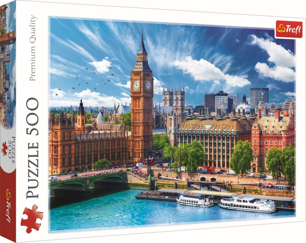 PUZZLE TREFL 500 O ZI CU SOARE LA LONDRA