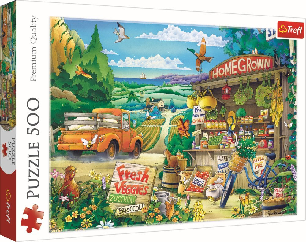 PUZZLE TREFL 500 DIMINEATA LA TARA