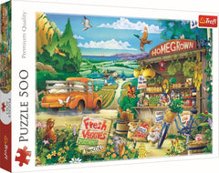 PUZZLE TREFL 500 DIMINEATA LA TARA