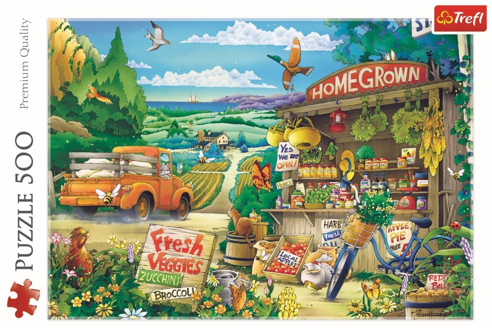 PUZZLE TREFL 500 DIMINEATA LA TARA