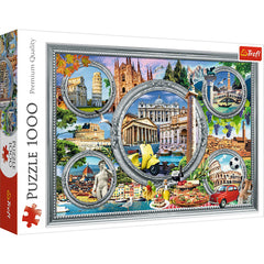 PUZZLE TREFL 1000 CITY BREAK ITALIA