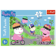 PUZZLE TREFL 24 MAXI PURCELUSA PEPPA PIG