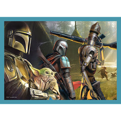 PUZZLE 4IN1 MANDALORIAN SI LUMEA LUI
