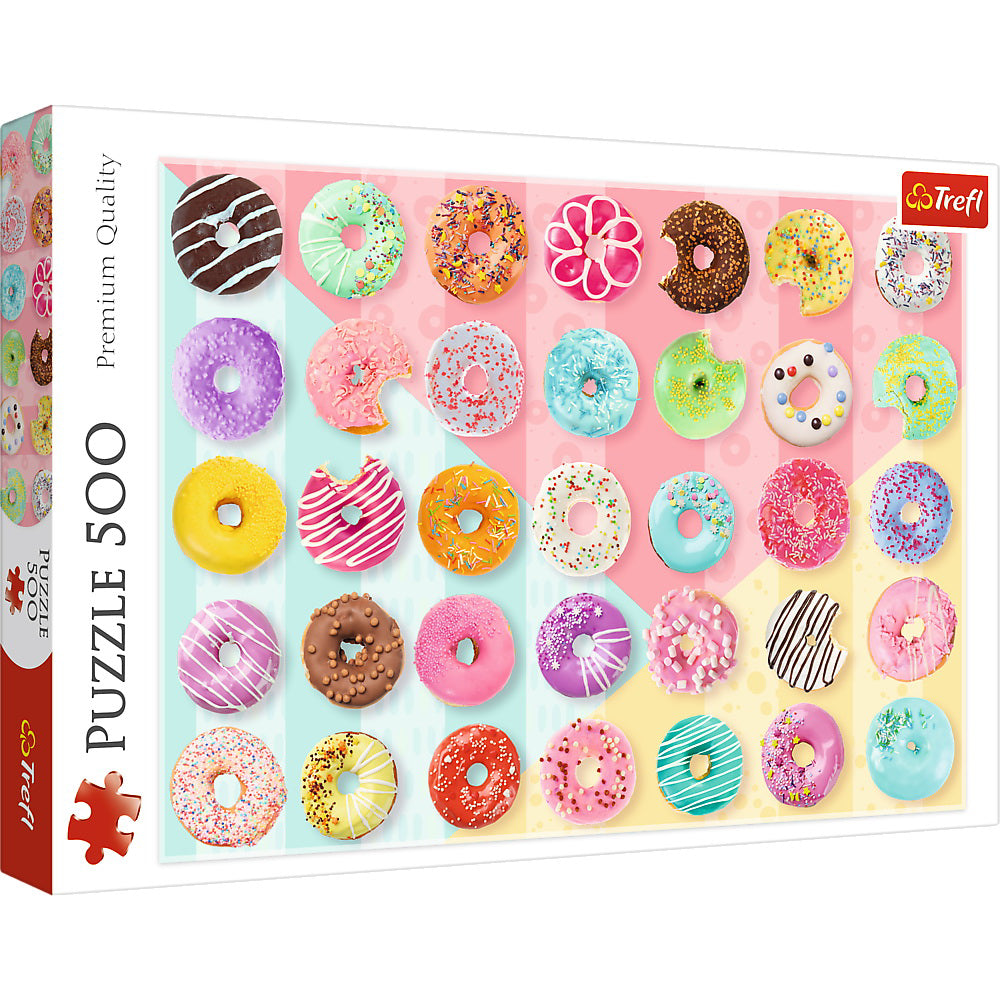 PUZZLE TREFL 500  O COLECTIE DE GOGOSI