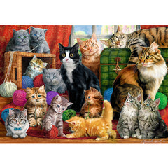 PUZZLE TREFL 1000 INTALNIREA PISICUTELOR