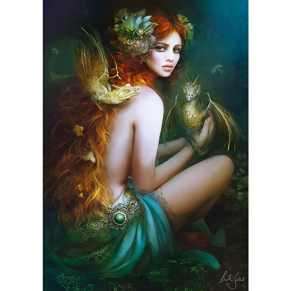 PUZZLE TREFL 1000 PRIETENA CU DRAGONII