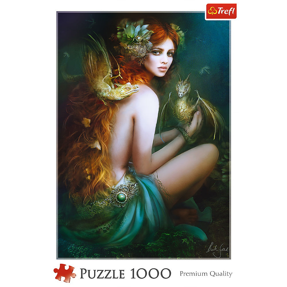 PUZZLE TREFL 1000 PRIETENA CU DRAGONII