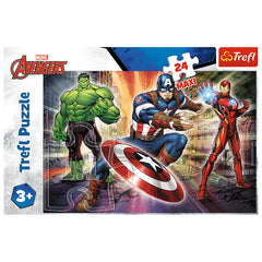 PUZZLE TREFL 24 MAXI EROI AVENGERS