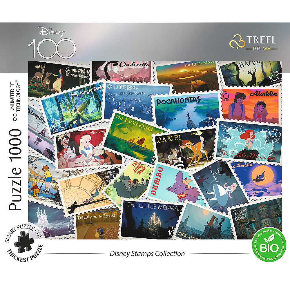 PUZZLE TREFL 1000 DISNEY 100 TIMBRELE DISNEY