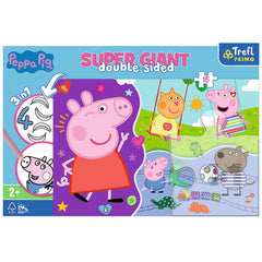 PUZZLE TREFL PRIMO  SUPER GIANT 15 PEPPA PIG