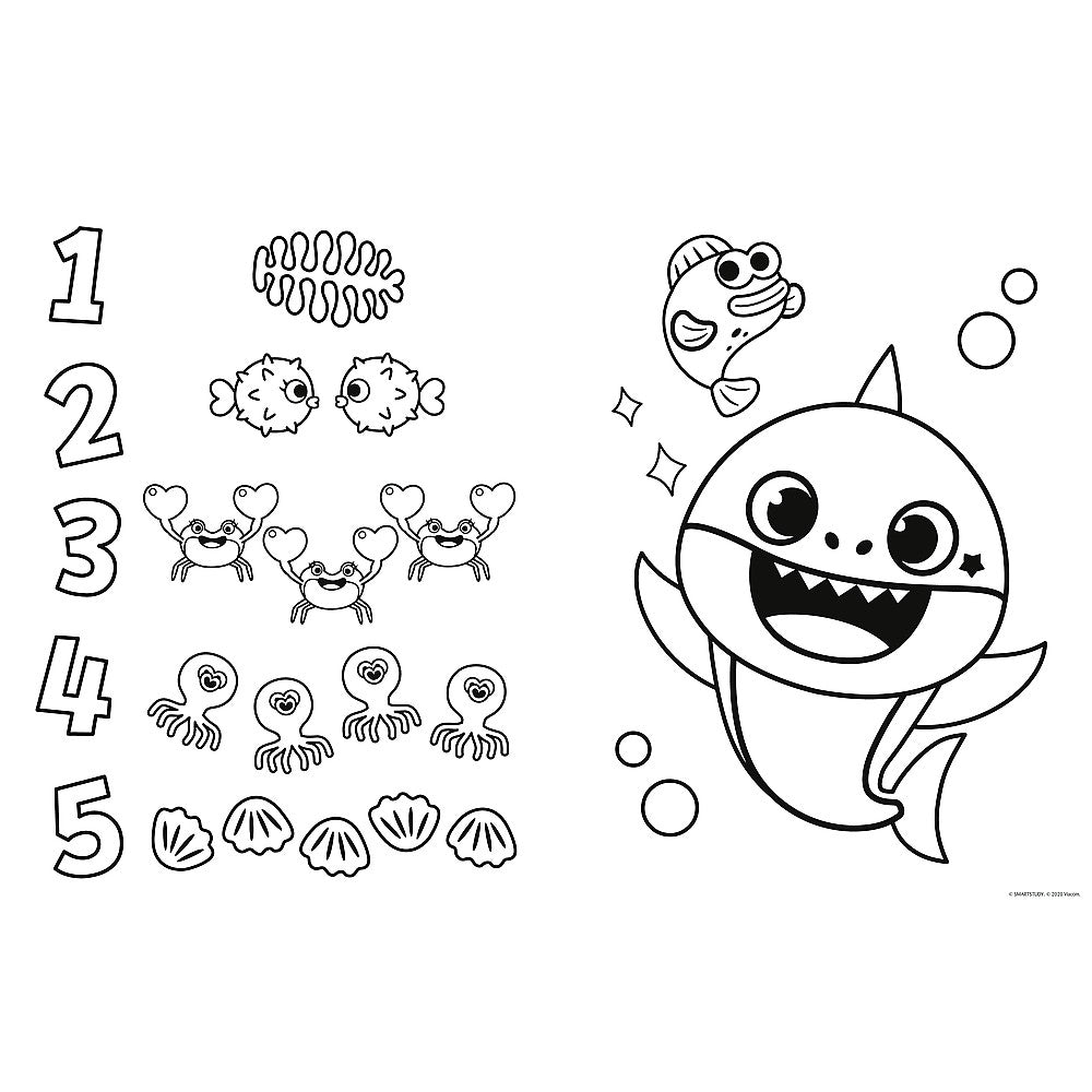 PUZZLE TREFL PRIMO  SUPER GIANT 15 BABY SHARK