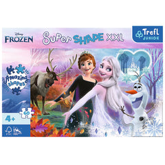 PUZZLE TREFL PRIMO SUPER SHAPE XXL 60 DISNEY FROZEN SURORILE DANSATOARE