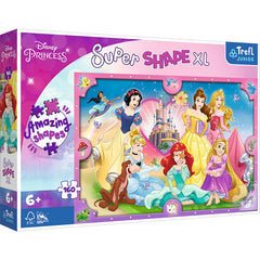 PUZZLE TREFL PRIMO SUPER SHAPE XXL 160 DISNEY LUMEA PRINTESELOR