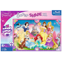 PUZZLE TREFL PRIMO SUPER SHAPE XXL 160 DISNEY LUMEA PRINTESELOR