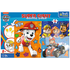 PUZZLE TREFL PRIMO  SUPER GIANT 15 PATRULA CATELUSILOR CUNOASTE ECHIPA