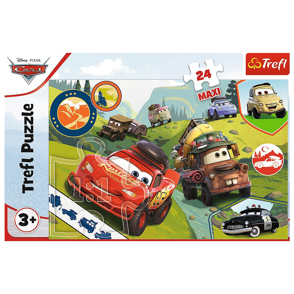 PUZZLE TREFL 24 MAXI CARS MASINUTELE FERICITE