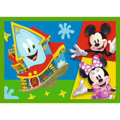 PUZZLE TREFL 4IN1 MICKEY MOUSE SI PRIETENII