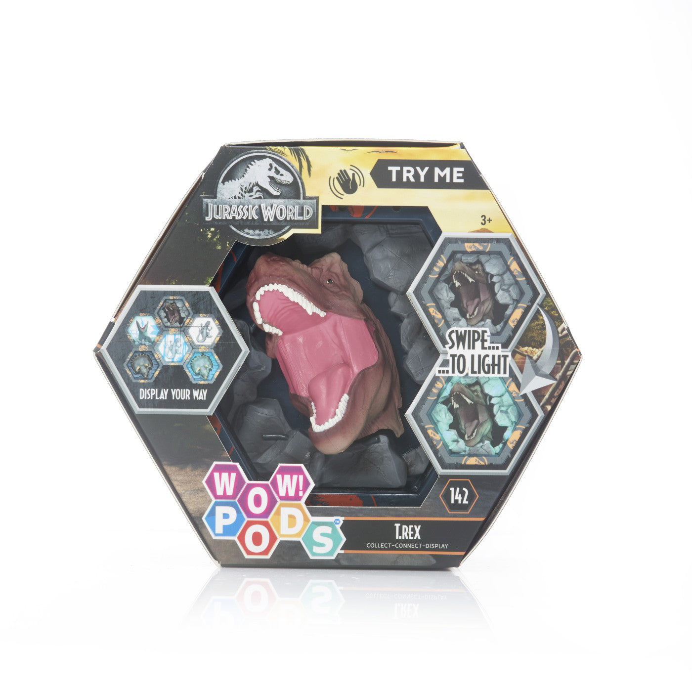 WOW! PODS - DINO TYRANNOSAURUS REX SI CU EFECTE SONORE
