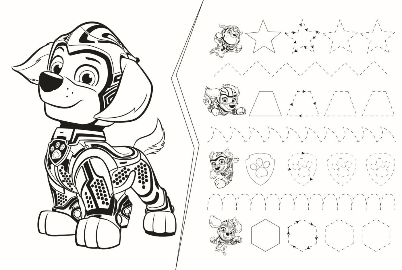 PUZZLE TREFL PRIMO 24 SUPER MAXI PATRULA CATELUSILOR ECHIPA IN ACTIUNE