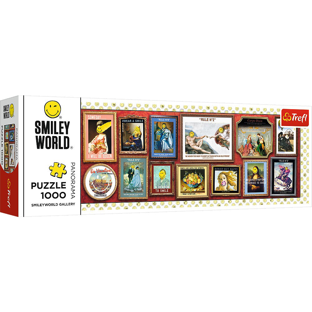 PUZZLE TREFL 1000 PANORAMA LUMEA SMILEY