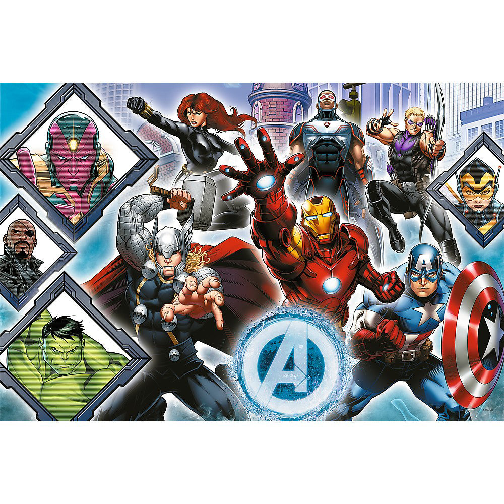 PUZZLE TREFL PRIMO SUPER SHAPE XXL 104 AVENGERS