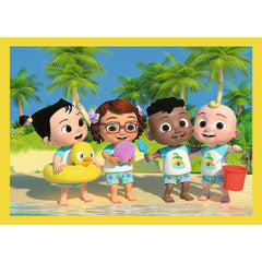 PUZZLE TREFL 4IN1 COCOMELON PREZENTAREA FAMILIEI