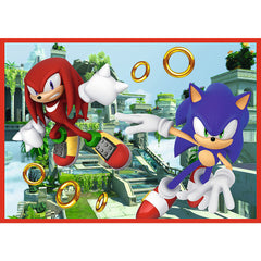 PUZZLE TREFL 4IN1 SONIC AVENTURILE LUI SONIC