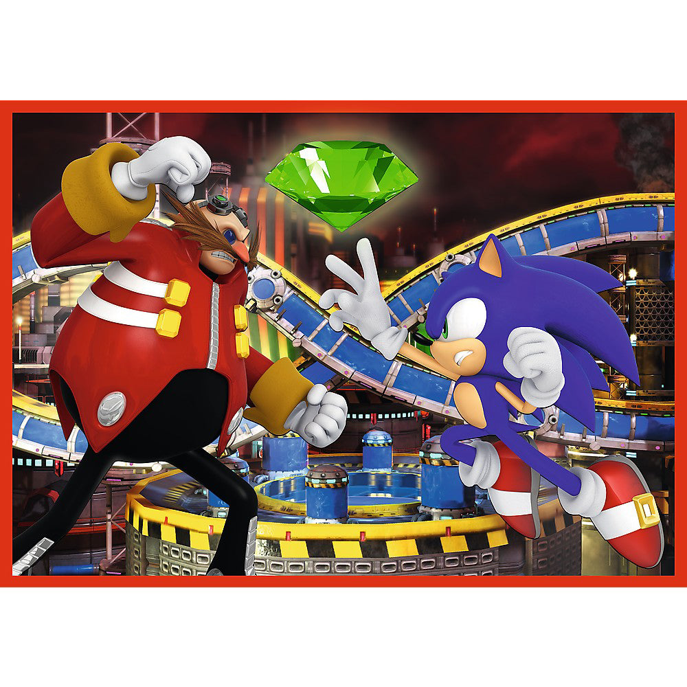 PUZZLE TREFL 4IN1 SONIC AVENTURILE LUI SONIC
