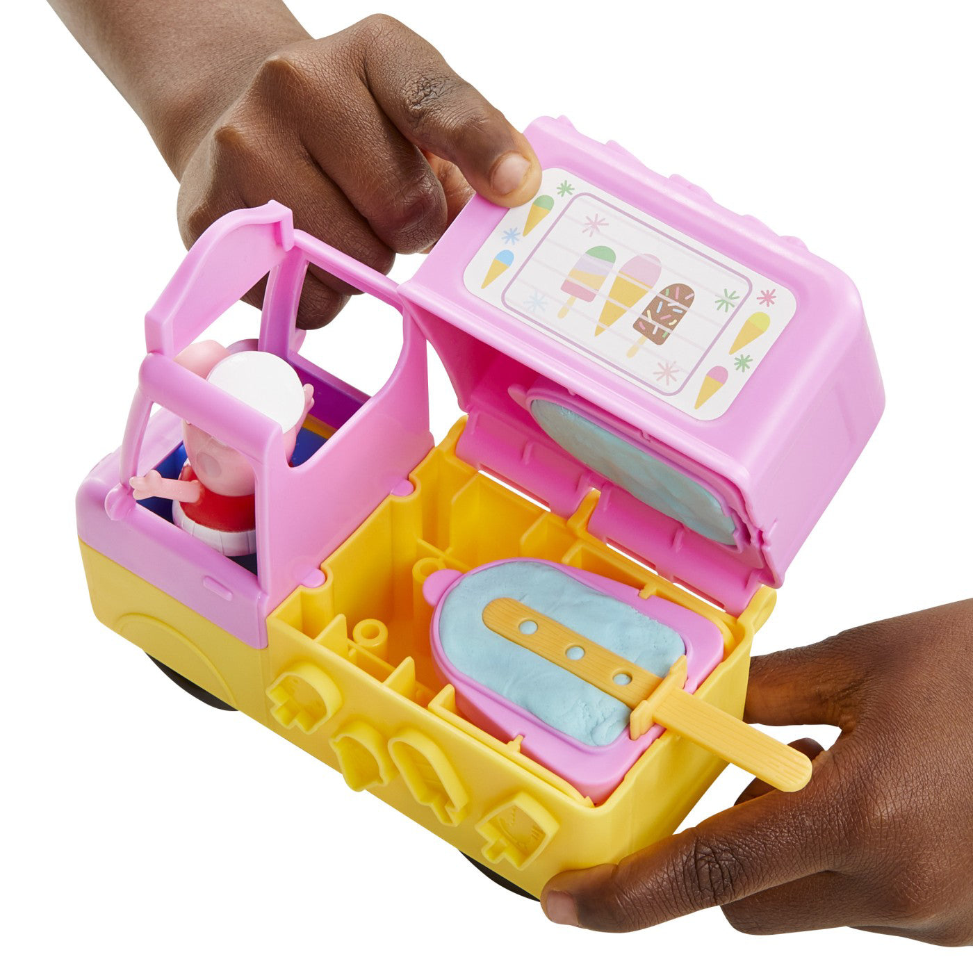 PLAY DOH PEPPA PIG SI MASINA DE INGHETATA