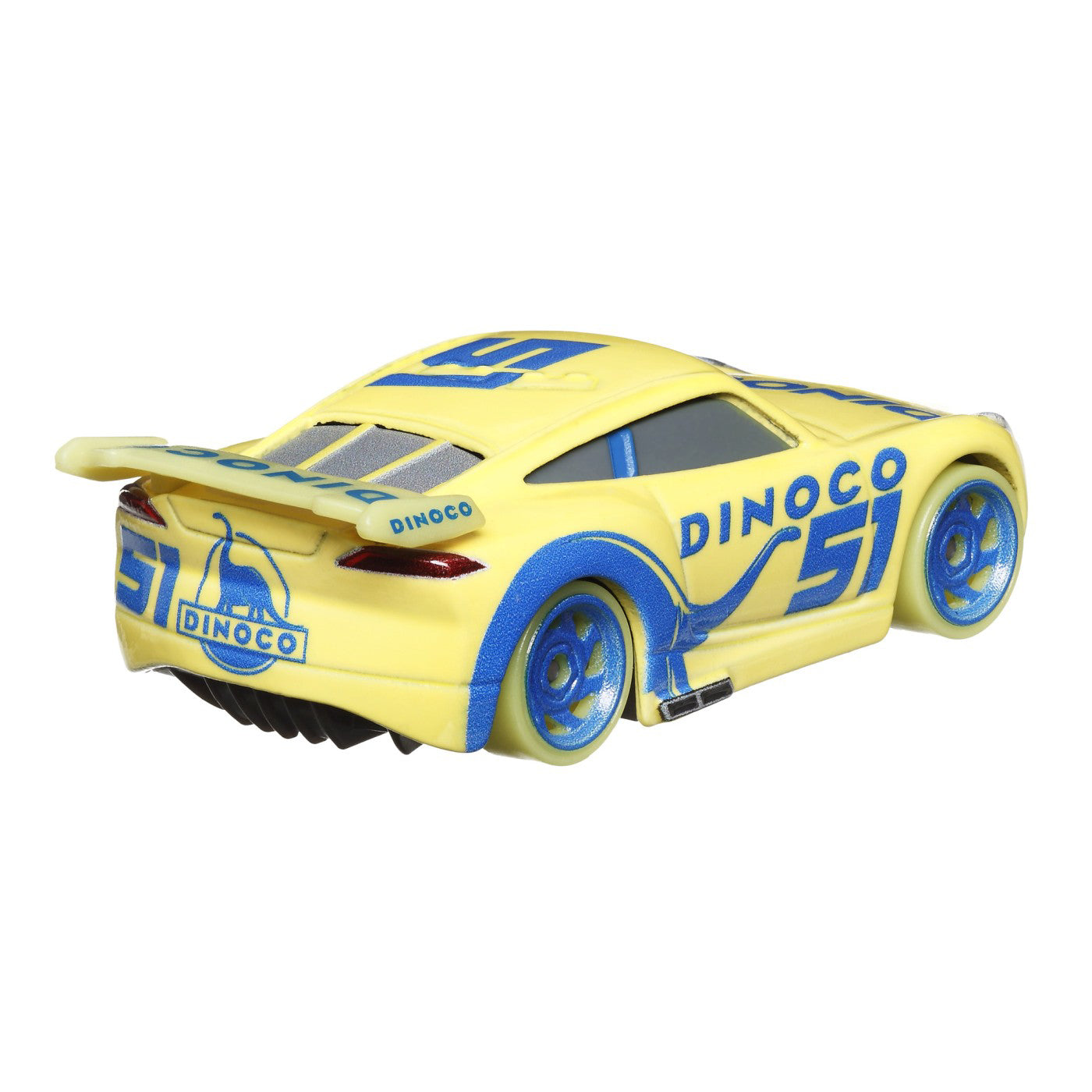 CARS GLOW RACERS MASINUTA METALICA DINOCO CRUZ RAMIREZ 1:55