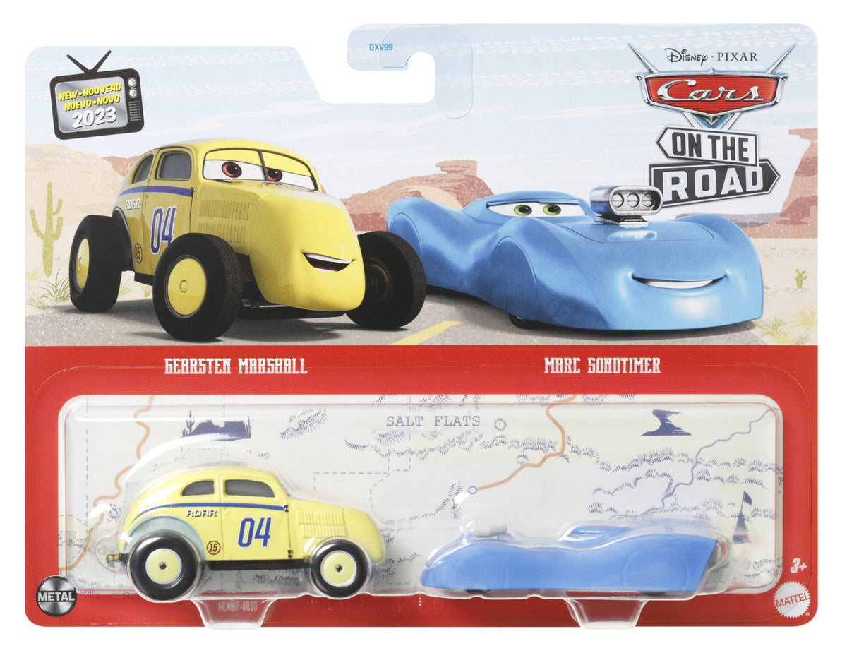 CARS3 SET 2 MASINUTE METALICE GEARSTEN MARSHALL SI MARC SONDTIMER