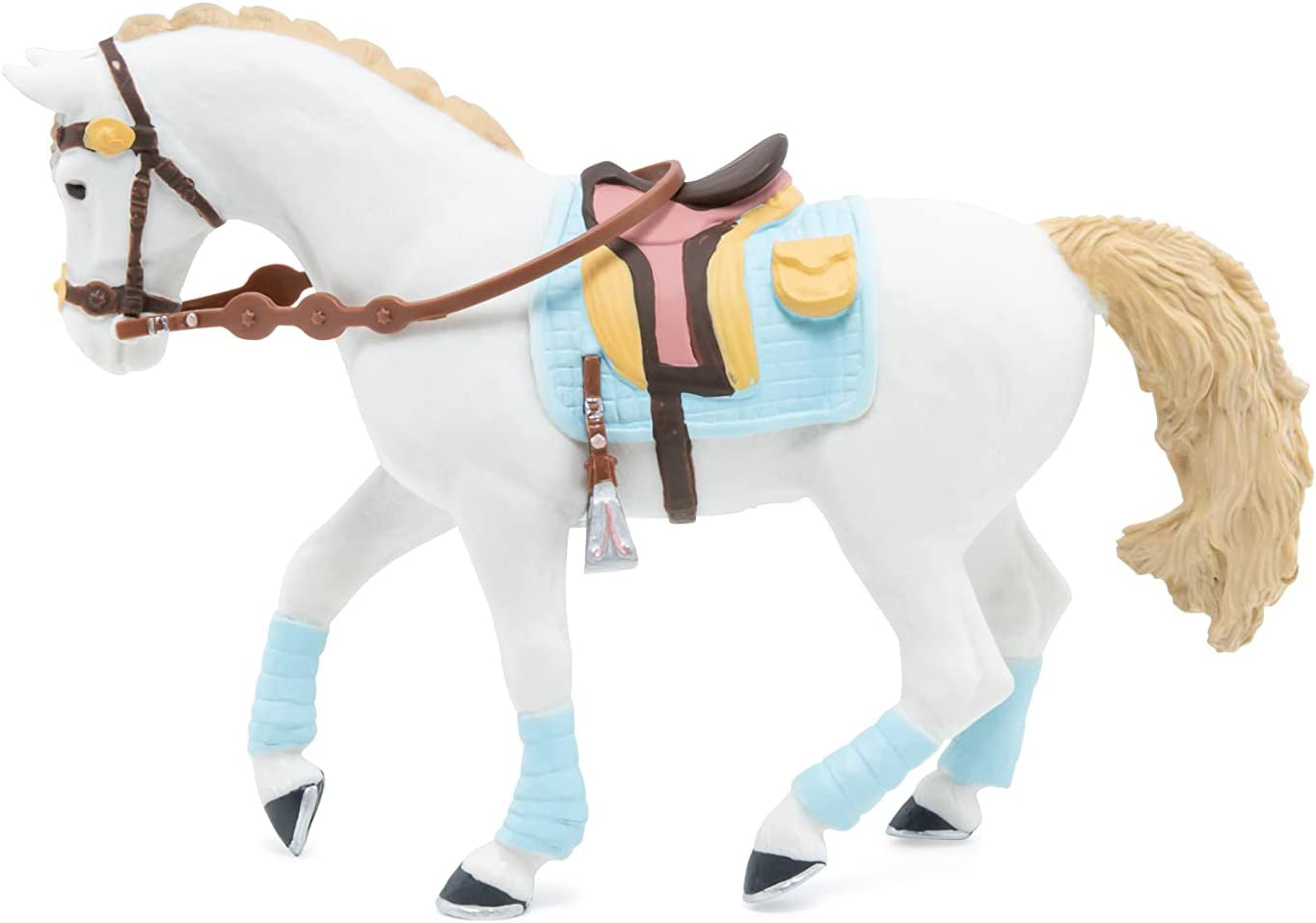 PAPO FIGURINA CAL DE ECHITATIE BLEU