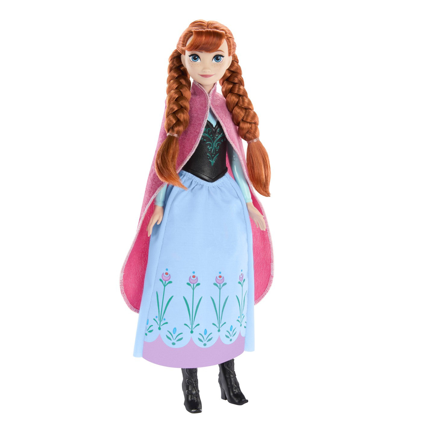 DISNEY FROZEN PAPUSA ANNA CU FUSTA MAGICA