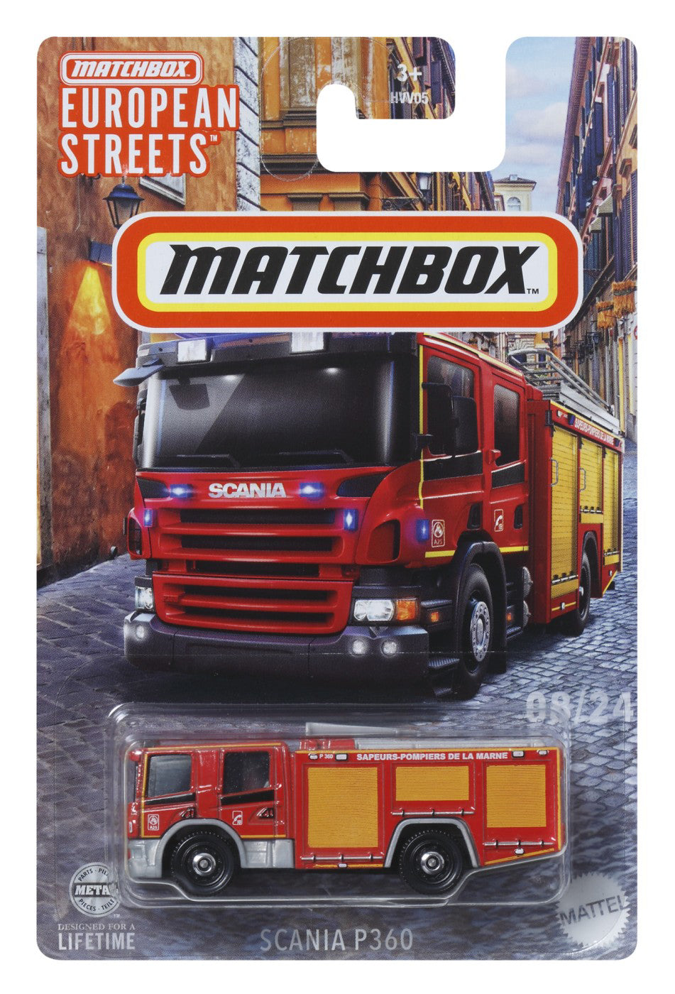 MATCHBOX MASINUTA METALICA SCARA 1:64