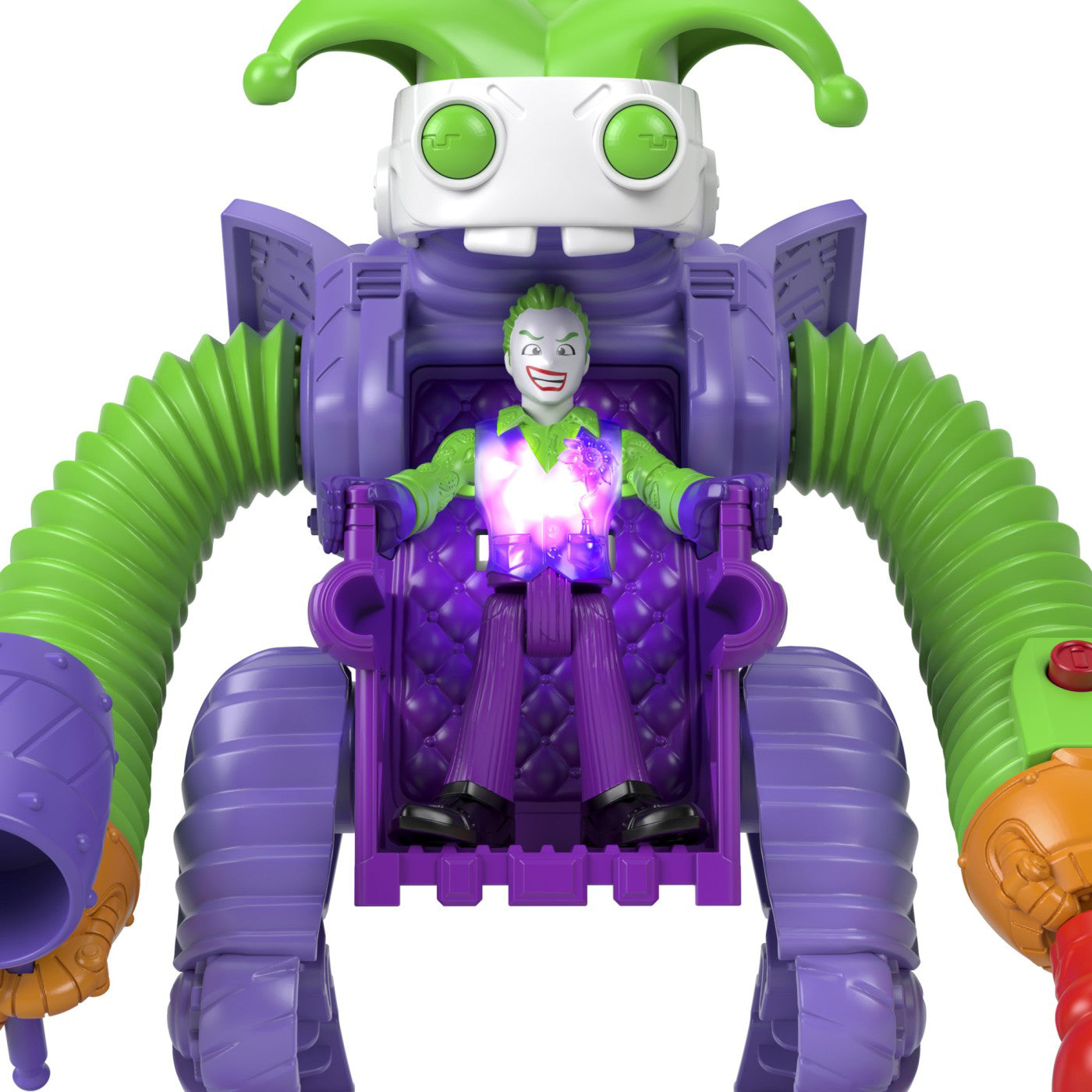 FISHER PRICE IMAGINEXT DC SUPER FRIENDS VEHICUL CU FIGURINA JOKER