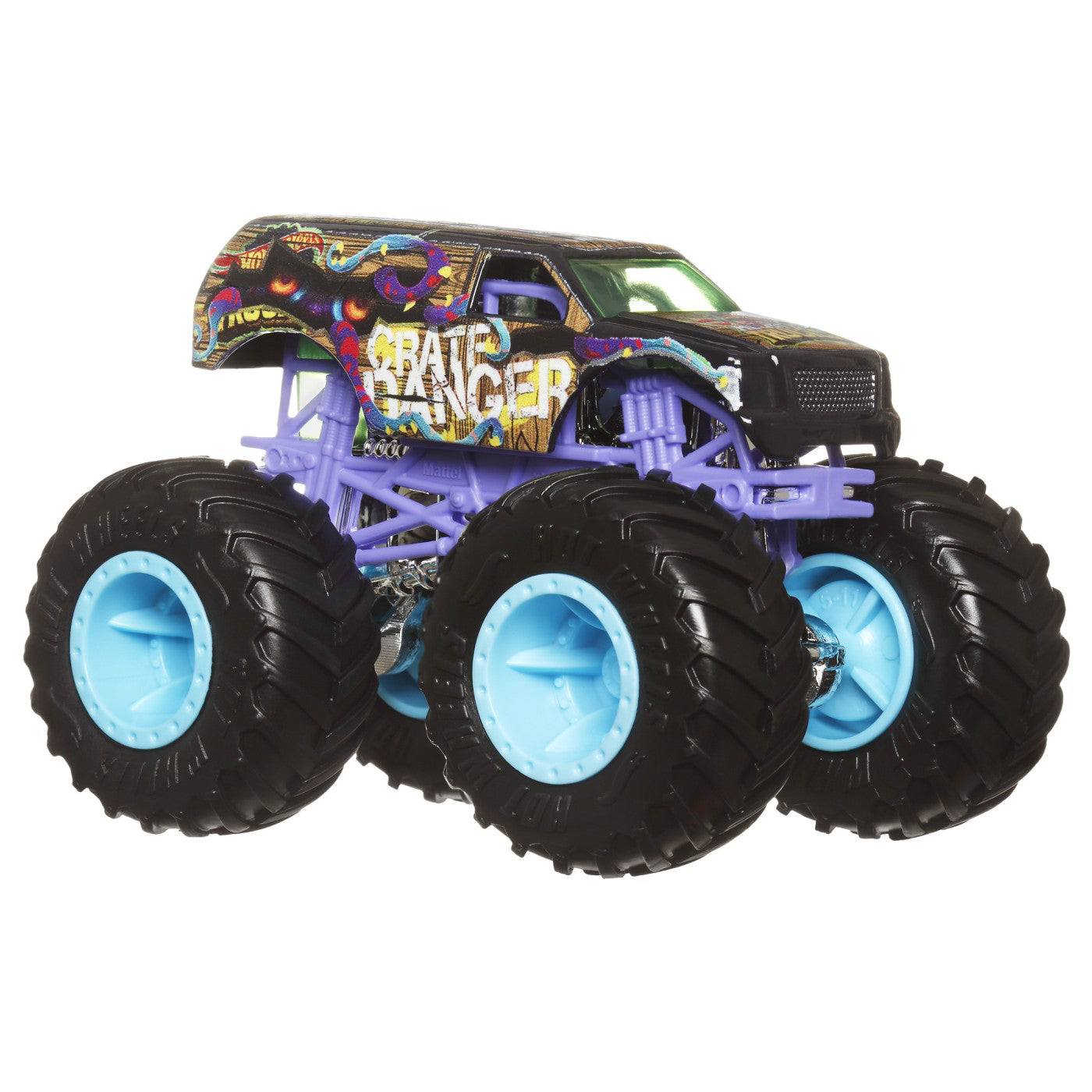 HOT WHEELS MONSTER TRUCK MASINUTA CRATE DANGER SCARA 1:64