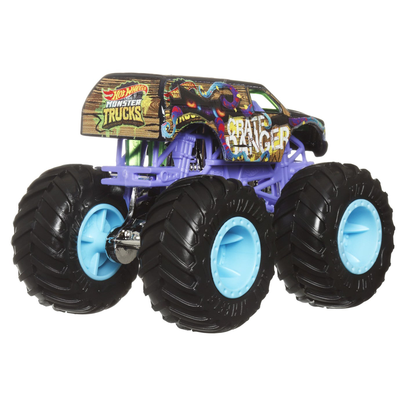HOT WHEELS MONSTER TRUCK MASINUTA CRATE DANGER SCARA 1:64