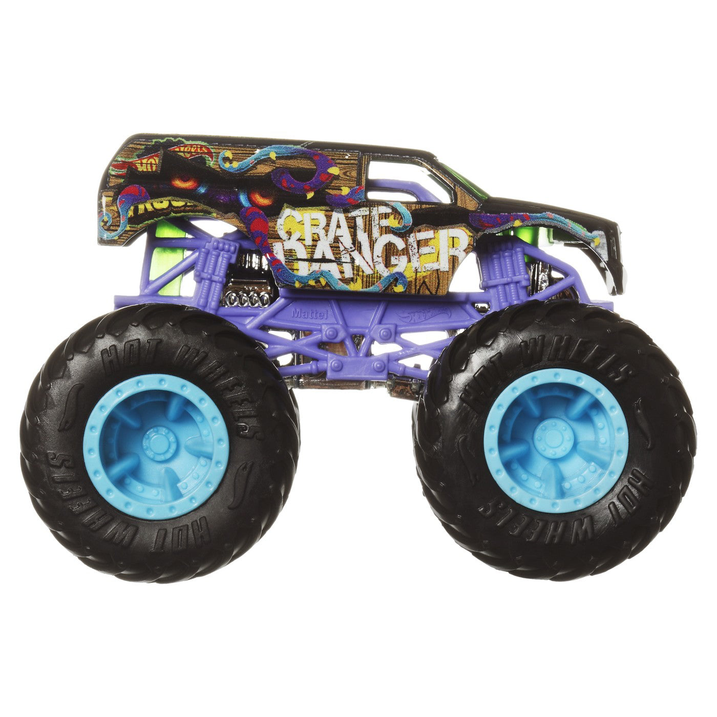 HOT WHEELS MONSTER TRUCK MASINUTA CRATE DANGER SCARA 1:64