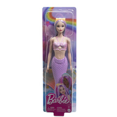 BARBIE DREAMTOPIA PAPUSA SIRENA CU PAR MOV SI COADA MOV