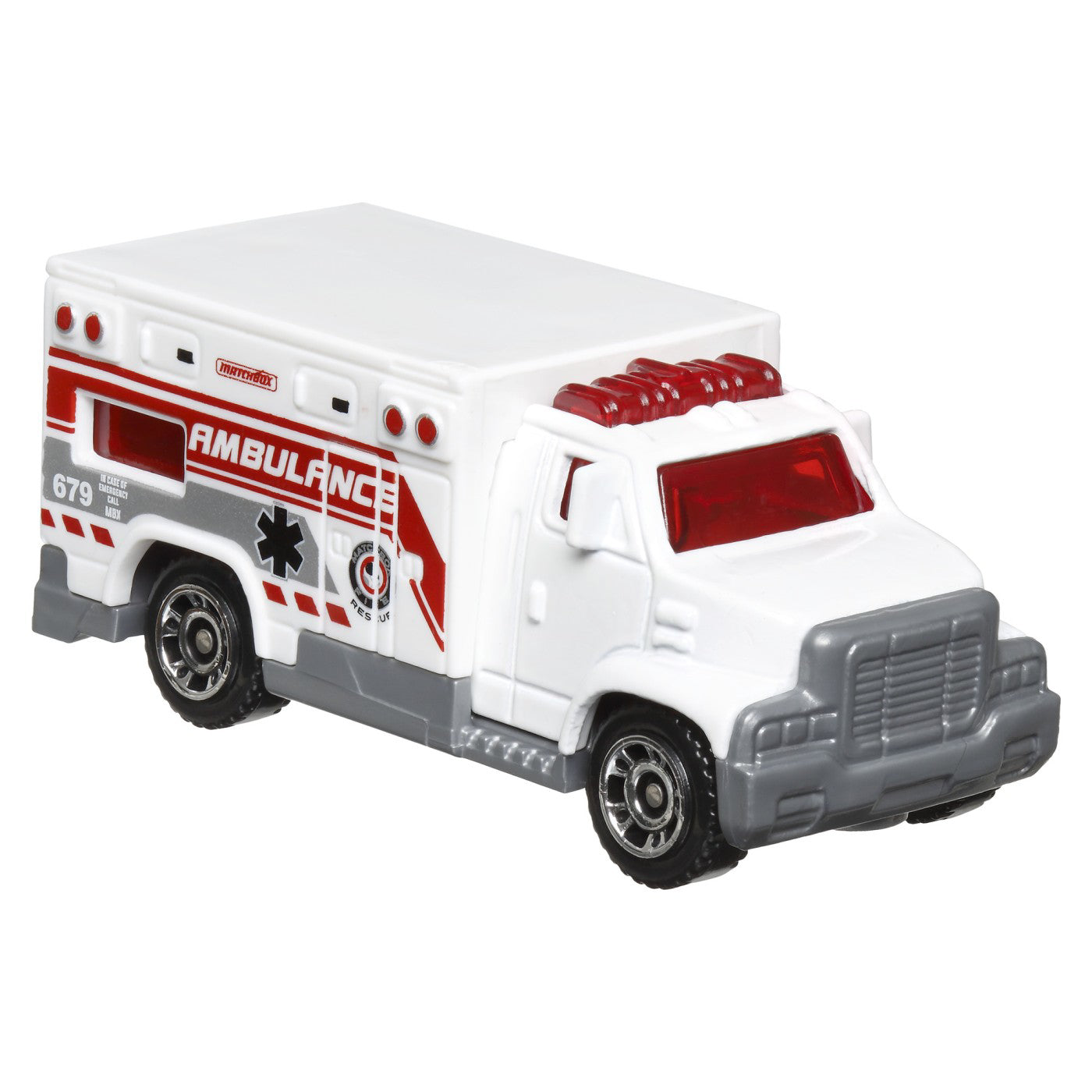 MATCHBOX SET 5 MASINUTE METALICE MBX RESCUE III SCARA 1:64