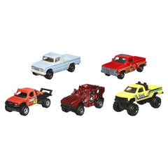 MATCHBOX SET 5 MASINUTE METALICE MBX OFF ROAD SCARA 1:64