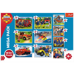 PUZZLE TREFL 10IN1 ECHIPA POMPIERULUI SAM
