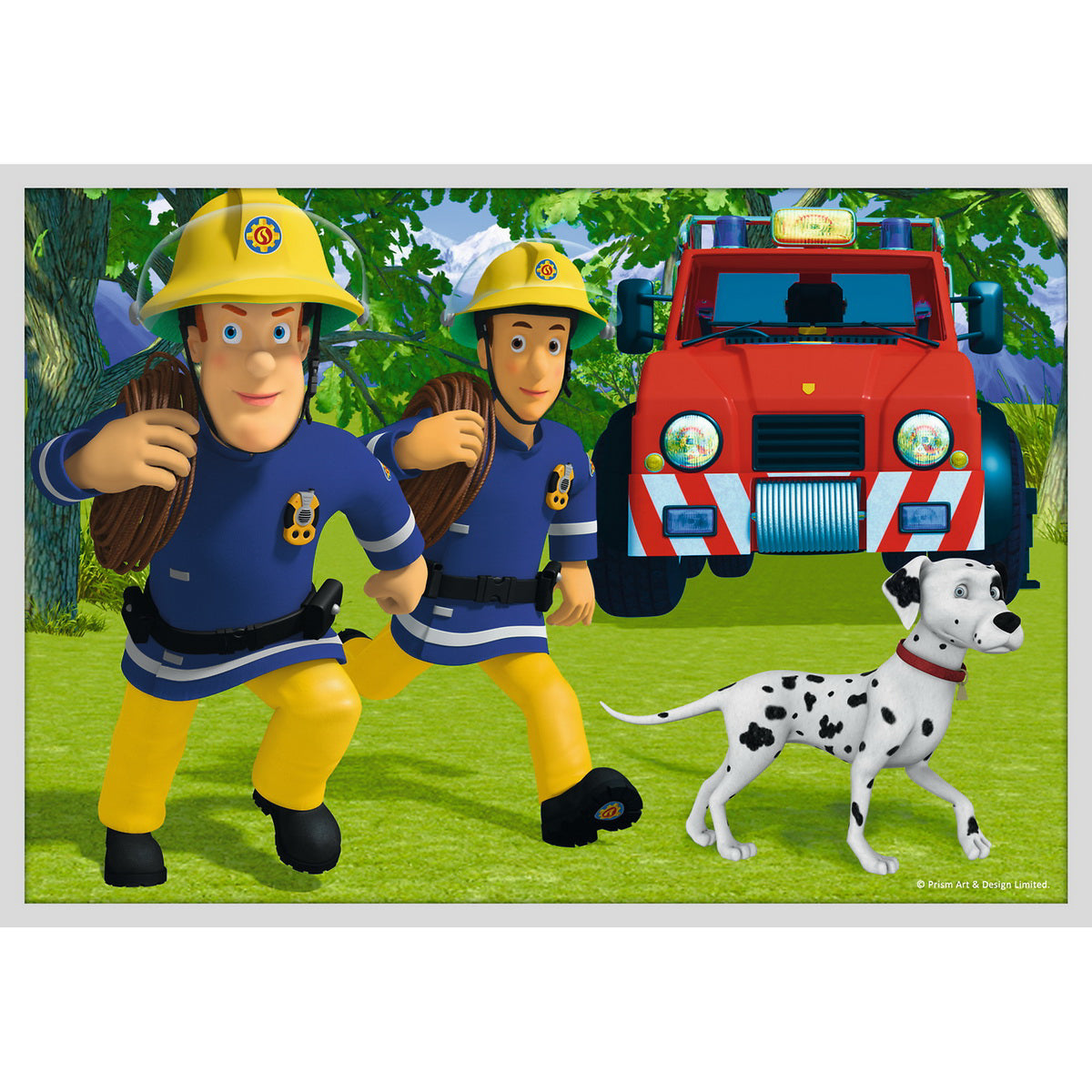 PUZZLE TREFL 10IN1 ECHIPA POMPIERULUI SAM