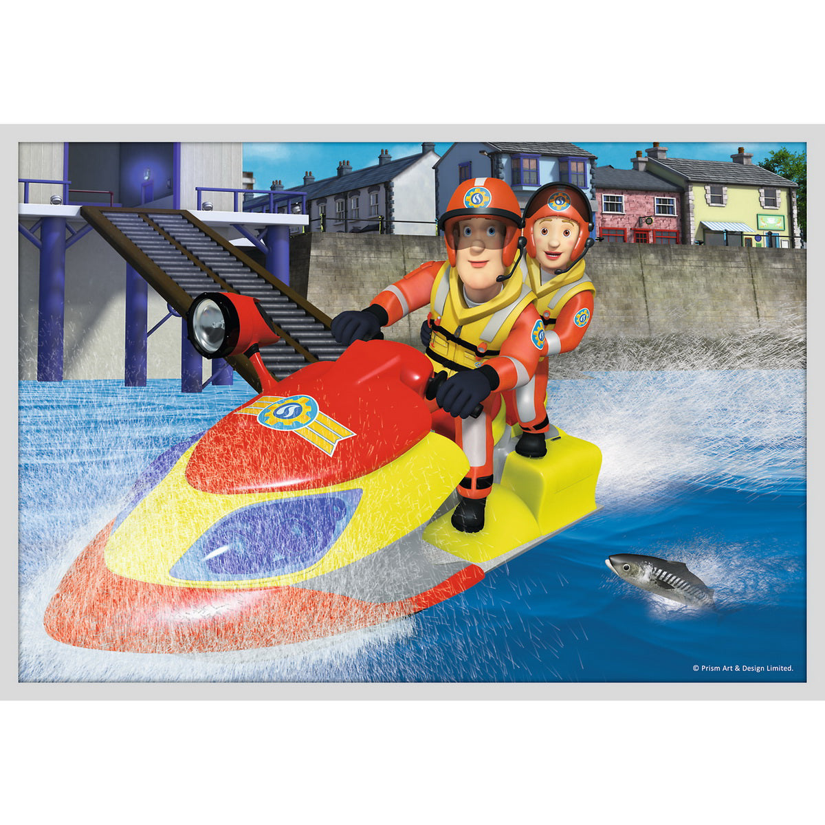 PUZZLE TREFL 10IN1 ECHIPA POMPIERULUI SAM